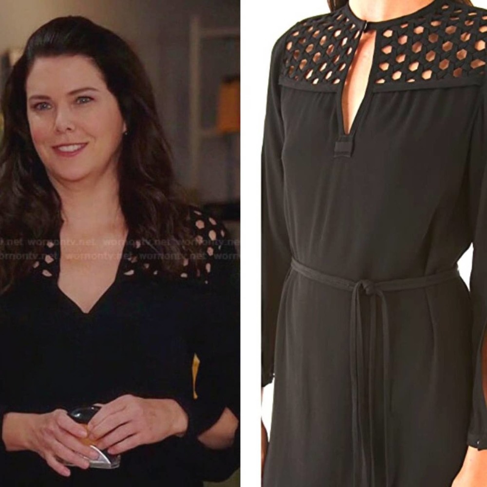 DVF Bernadette Long Sleeve Shift Dress size 2
